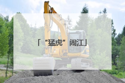 “猛虎”闹江