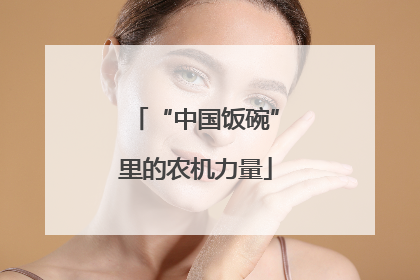 “中国饭碗”里的农机力量