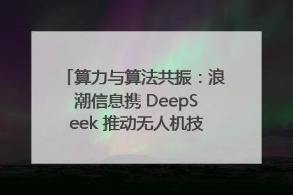 算力与算法共振：浪潮信息携 DeepSeek 推动无人机技术在舟山落地