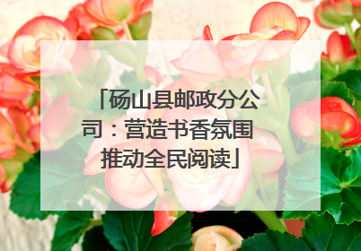 砀山县邮政分公司：营造书香氛围 推动全民阅读
