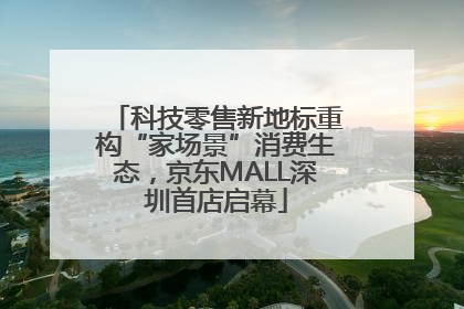 科技零售新地标重构“家场景”消费生态，京东MALL深圳首店启幕