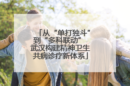 从“单打独斗”到“多科联动” 武汉构建精神卫生共病诊疗新体系