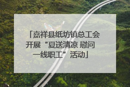 嘉祥县纸坊镇总工会开展“夏送清凉 慰问一线职工”活动