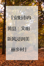 安阳市内黄县：文明新风浸润美丽乡村
