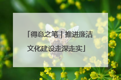 得意之笔｜推进廉洁文化建设走深走实