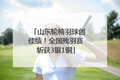 山东轮椅羽球创佳绩！全国残羽赛斩获3银1铜