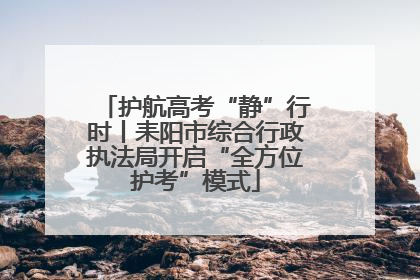 护航高考“静”行时丨耒阳市综合行政执法局开启“全方位护考”模式