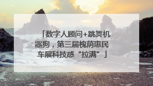 数字人顾问+跳舞机器狗，第三届槐荫惠民车展科技感“拉满”