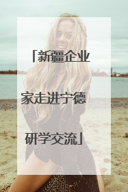 新疆企业家走进宁德研学交流