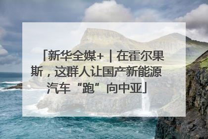 新华全媒+｜在霍尔果斯，这群人让国产新能源汽车“跑”向中亚