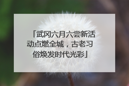 武冈六月六尝新活动点燃全城，古老习俗焕发时代光彩