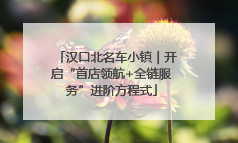 汉口北名车小镇｜开启“首店领航+全链服务”进阶方程式