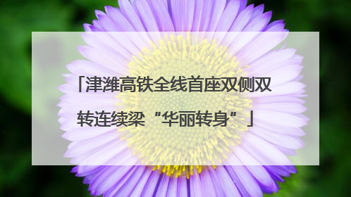 津潍高铁全线首座双侧双转连续梁“华丽转身”