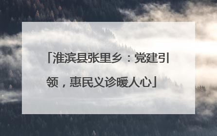 淮滨县张里乡：党建引领，惠民义诊暖人心