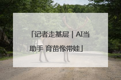 记者走基层｜AI当助手 育苗像带娃