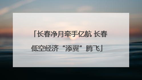 长春净月牵手亿航 长春低空经济“添翼”腾飞
