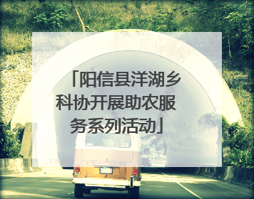 阳信县洋湖乡科协开展助农服务系列活动