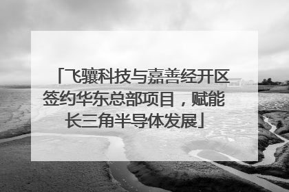 飞骧科技与嘉善经开区签约华东总部项目，赋能长三角半导体发展