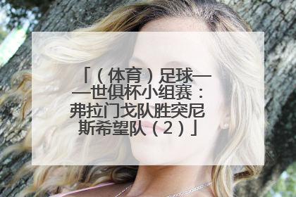 （体育）足球——世俱杯小组赛：弗拉门戈队胜突尼斯希望队（2）