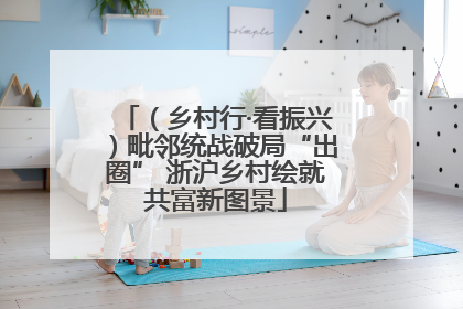 （乡村行·看振兴）毗邻统战破局“出圈” 浙沪乡村绘就共富新图景