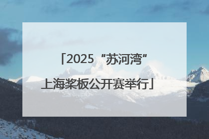 2025“苏河湾”上海桨板公开赛举行