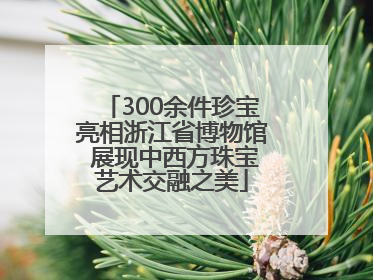 300余件珍宝亮相浙江省博物馆 展现中西方珠宝艺术交融之美