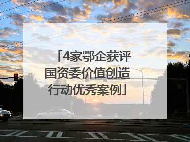 4家鄂企获评国资委价值创造行动优秀案例