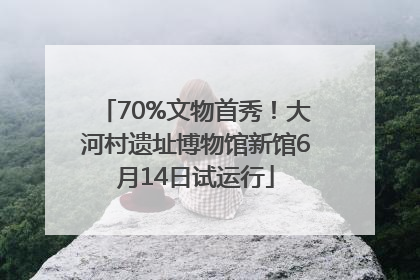 70%文物首秀！大河村遗址博物馆新馆6月14日试运行